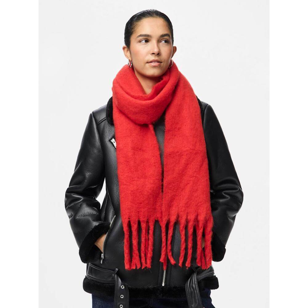 Pieces Narrow Long Scarf